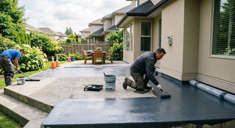 Concrete Patio Sealing in Kansas City, KS