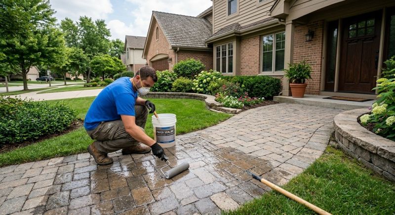 Concrete Walkway Sealing in Tacoma, WA