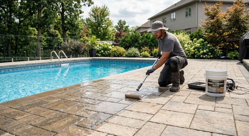 Porch Concrete Sealing in Renton, WA