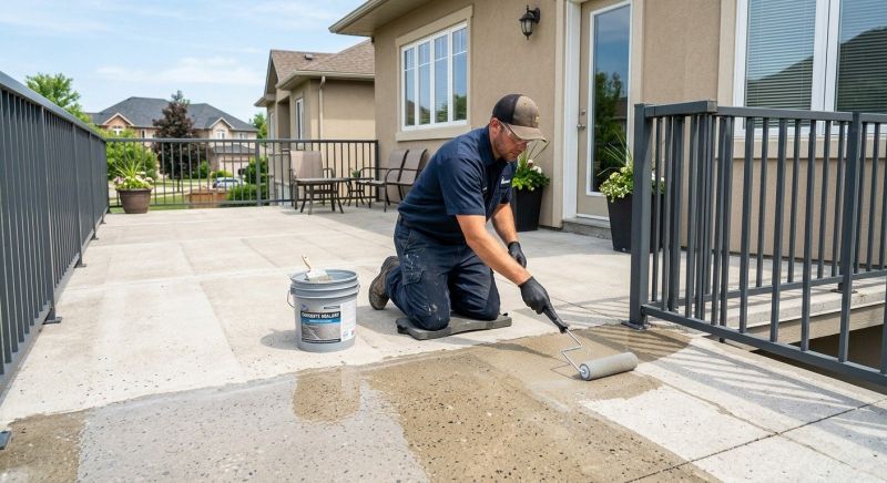 Sidewalk Concrete Sealing in Bellevue, WA