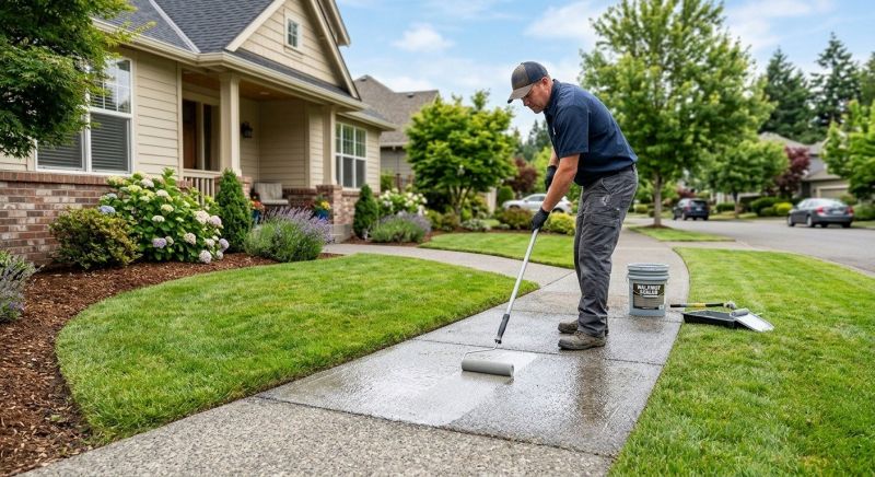 Walkway Sealing in Redmond, WA